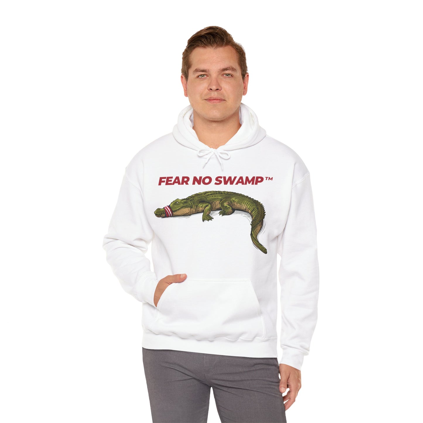 FearNoSwamp™ and Stand With Trump Unisex Limited Edition Hoodie
